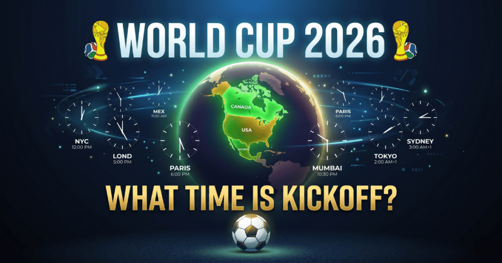 What Time is the World Cup 2026