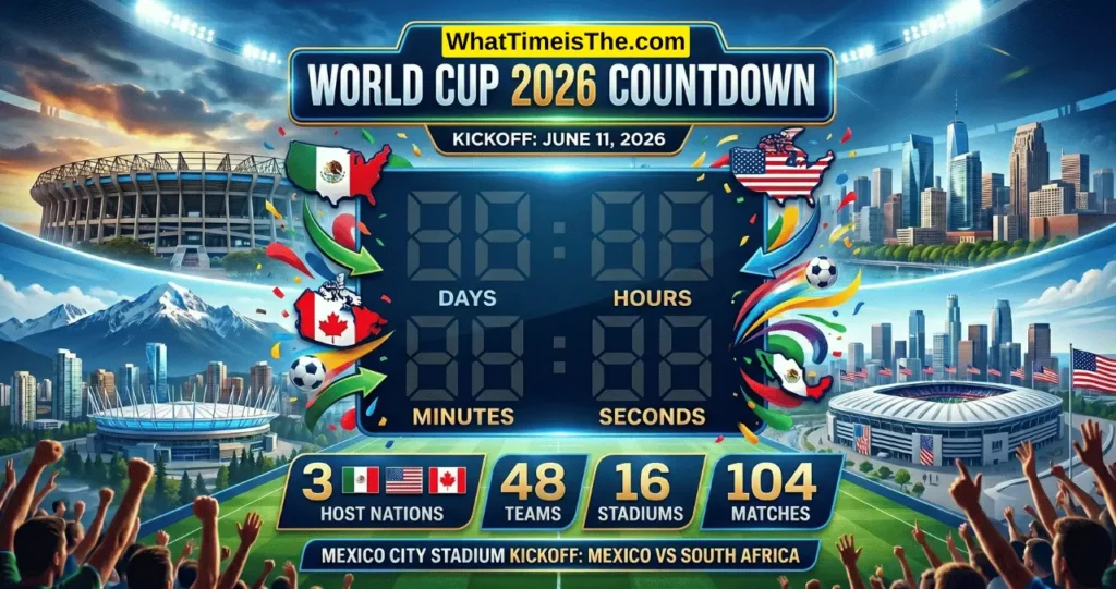 World Cup 2026 Countdown