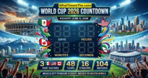 Read more about the article FIFA World Cup 2026 Countdown: How Many Days Until Kickoff?