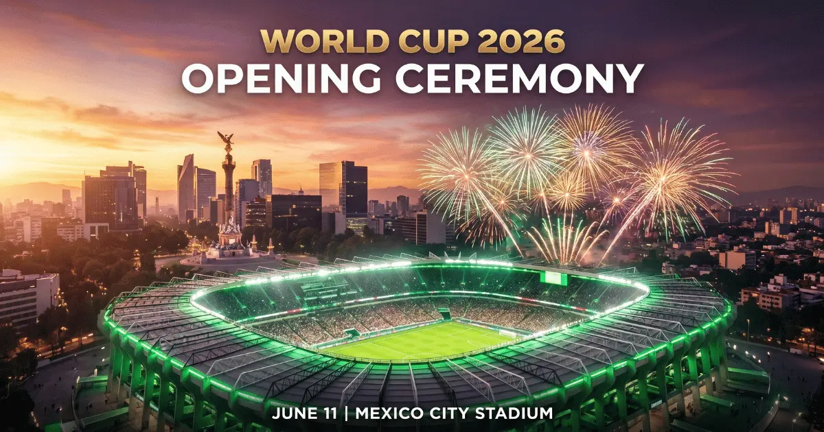 What Time Is The World Cup 2026 Opening Ceremony Date Performers What Time Is The World Cup 2026 Opening Ceremony Date Performers