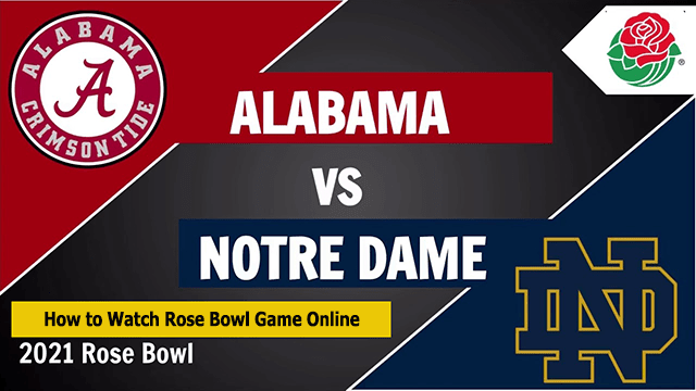 rose bowl 2021 live stream